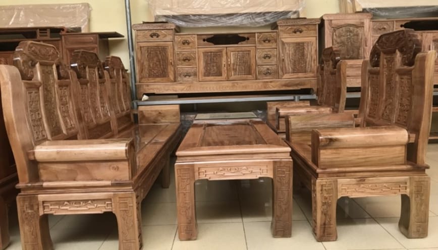 Gỗ từ cây Lát Chun được ứng dụng trong lĩnh vực xây dựng