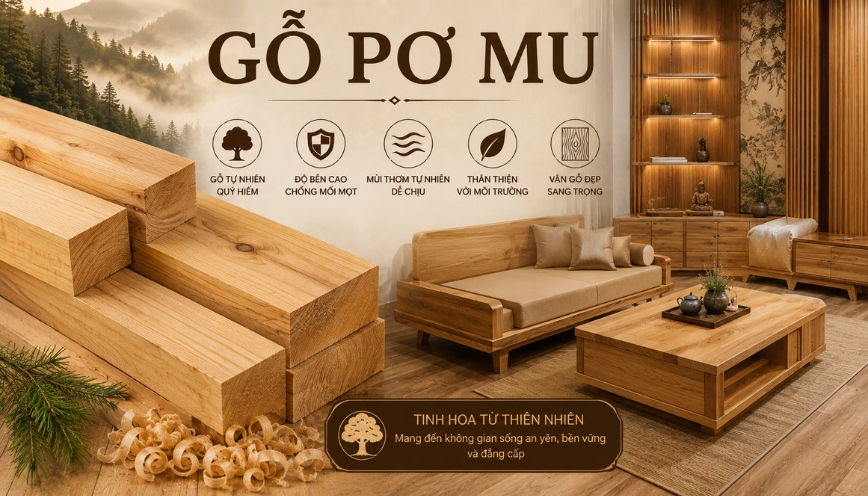 Gỗ pơ mu