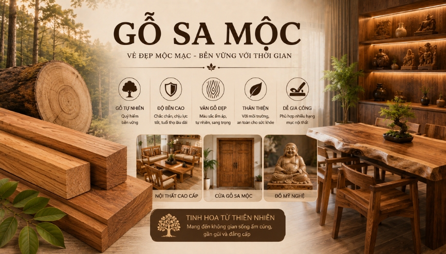 Gỗ sa mộc