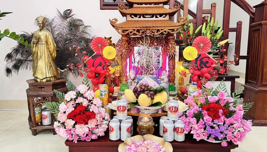 Kết hợp với cửa chính và luồng di chuyển