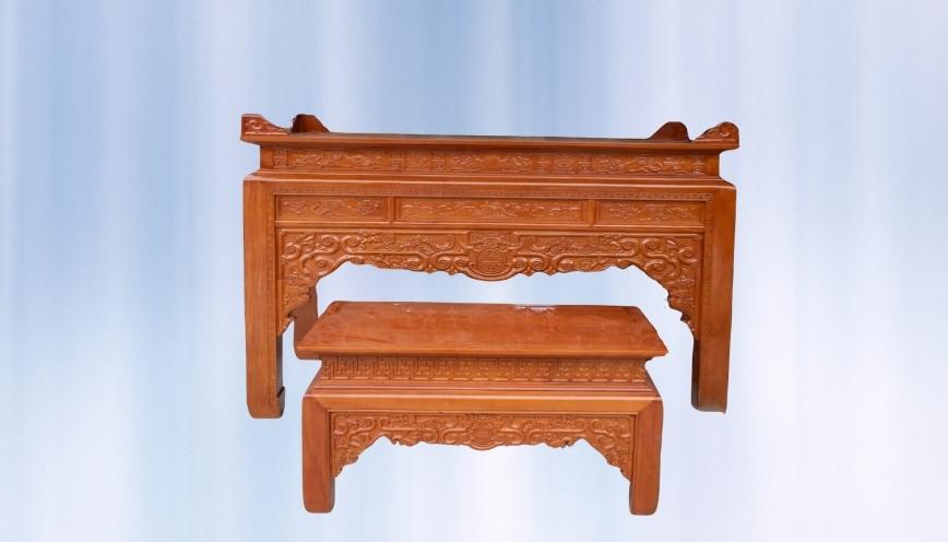 Bàn thờ 1m75 phù hợp với không gian nào?