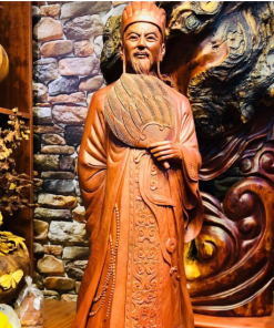 Tượng gỗ Khổng Minh