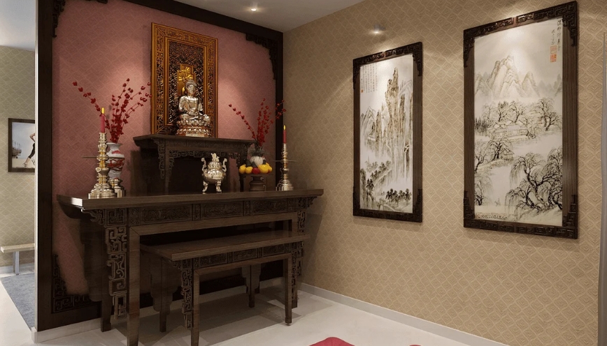 Một vài lưu ý khi đặt bàn thờ Phật trong nhà