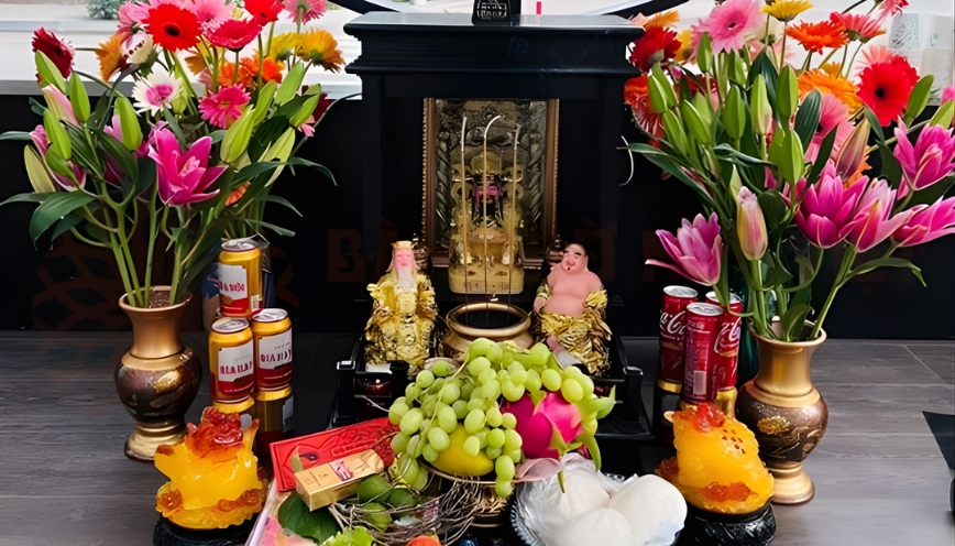 Để hàng hóa che khuất