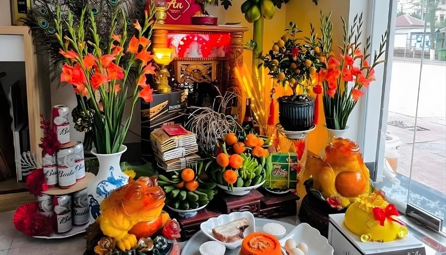 Giải đáp thắc mắc về vị trí đặt bàn thờ thần tài ở cửa hàng