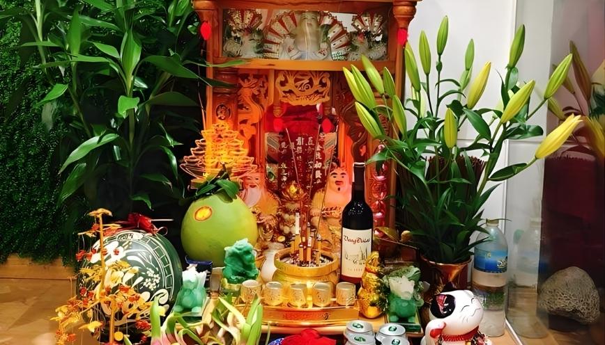 Giải đáp thắc mắc về vị trí đặt bàn thờ thần tài ở nhà