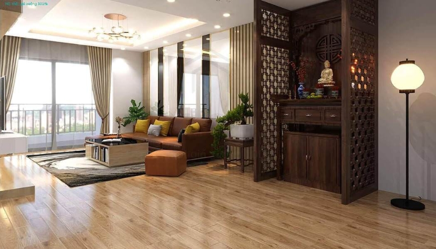Vị trí cao trên tường với căn hộ nhỏ